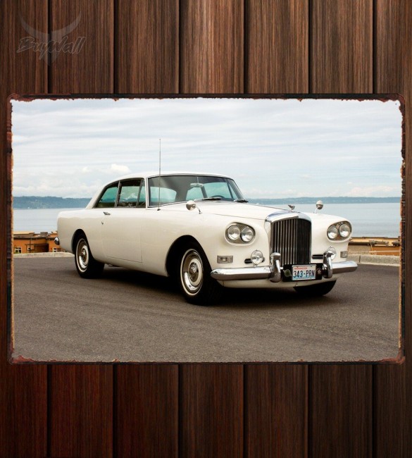 Металлическая табличка Bentley S3 Continental Coupe by Mulliner & Park Ward Металлическая табличка Bentley S3 Continental Coupe by Mulliner & Park Ward
